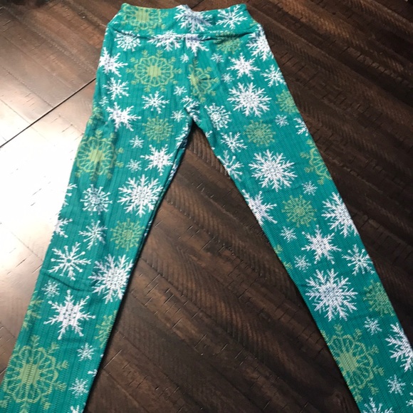kids christmas leggings